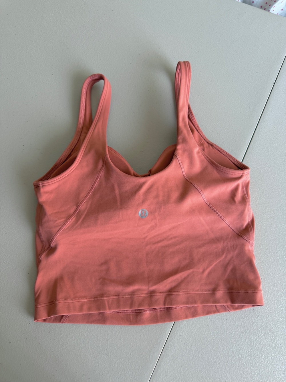 Lululemon Align Tank Top Size 4 Crop Padded Built In Bra
